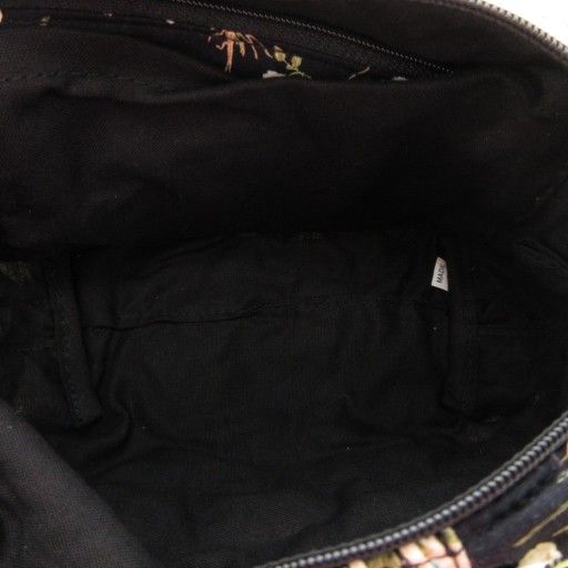 ピンクハウス PINK HOUSE タグ付き ハンドバッグ 花柄 ロゴ 黒