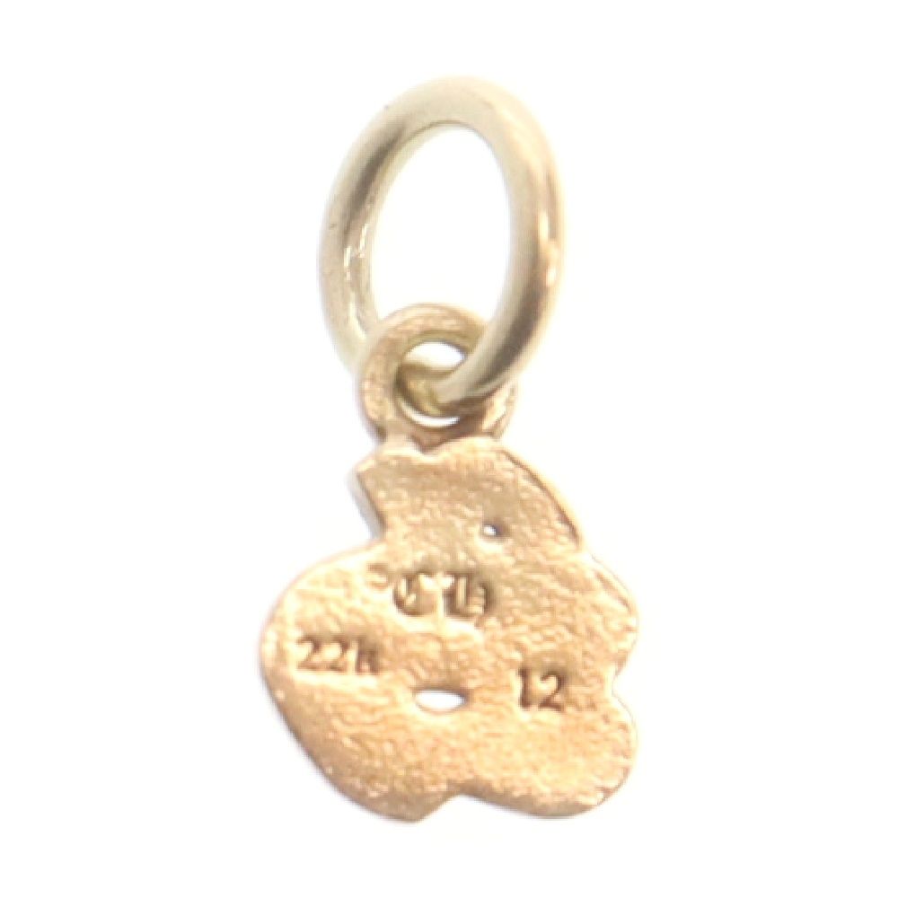 CHROME HEARTS (クロムハーツ) 22K STACK ALPHABET CHARM MINI S アルファベットスタックチャーム  イニシャル ネックレストップ ゴールド - メルカリ