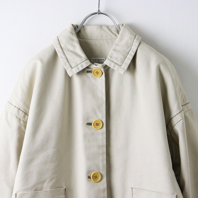 not684225　homspunホームスパン　スプリングコート not684225 homspunホームスパン スプリングコート not684225 homspun