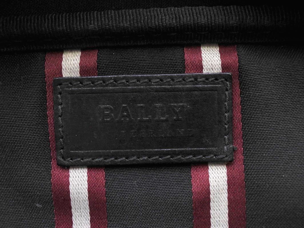 【希少品】ヴィンテージ BALLY バリー オールレザー ボディバッグ ブラック バリー BALLY ショルダーバッグ ブラック 黒 レザー ロゴ