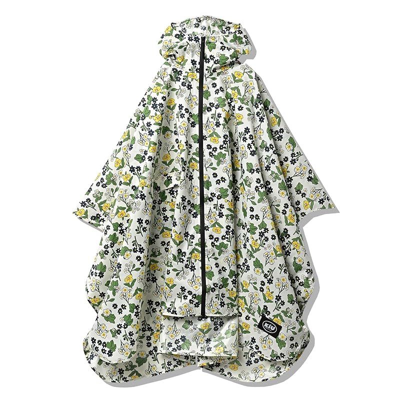 KIU ポンチョ Kiu RAIN Poncho-Daily 01.フローラ オフ