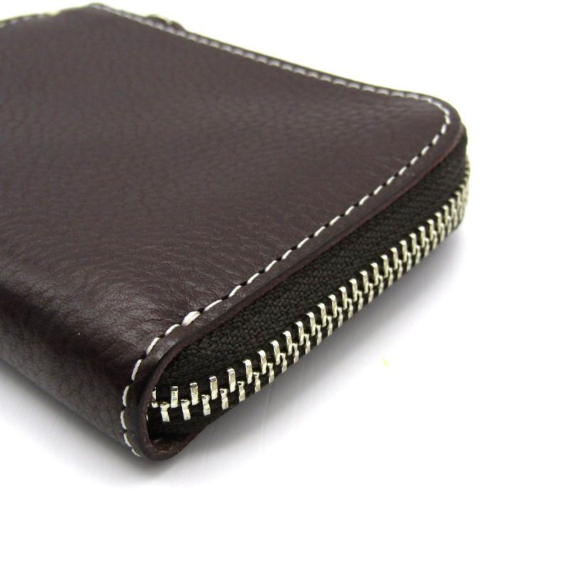 ハンディLファスナー バケッタミリングレザー