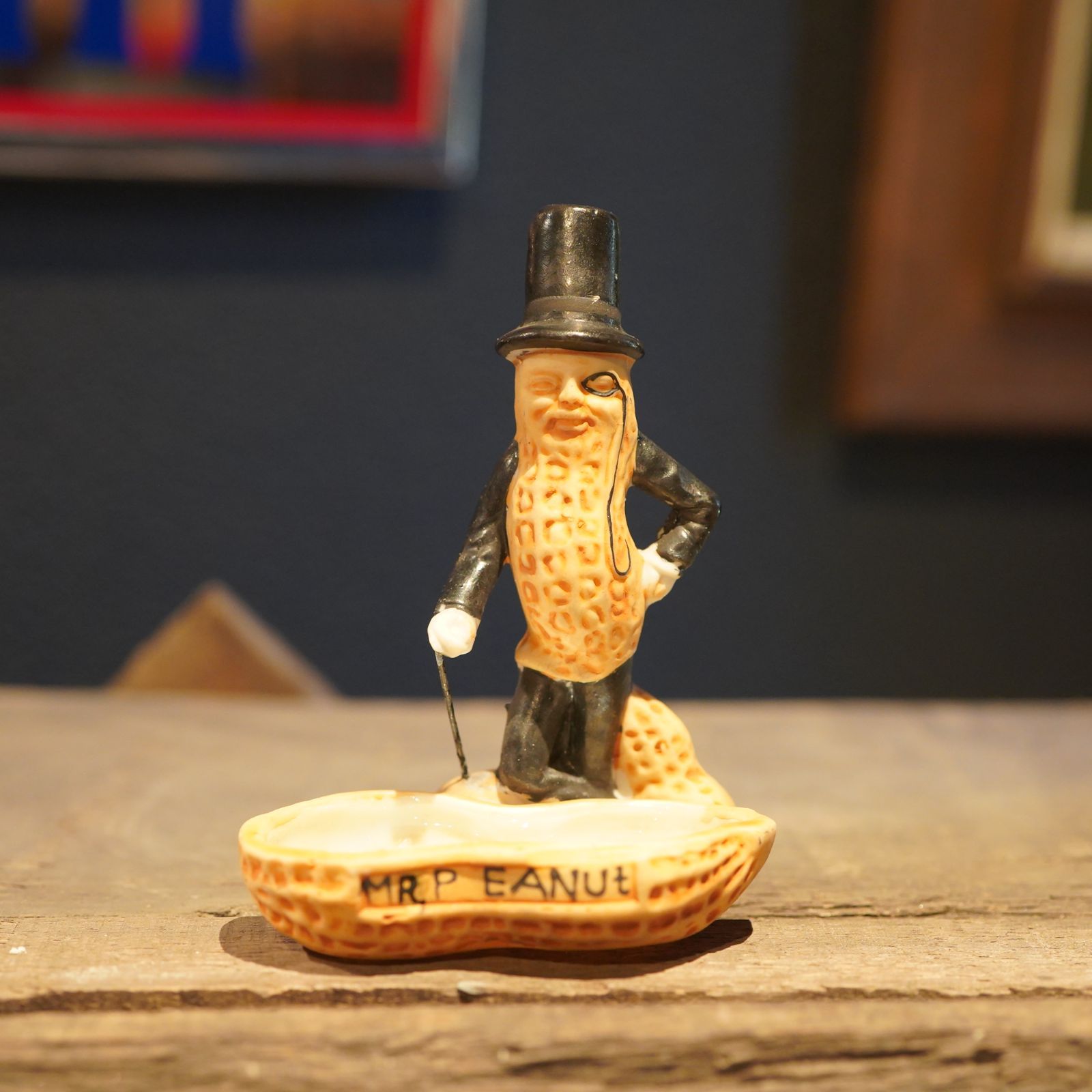1950's MR.PEANUT アッシュトレイ ヴィンテージ ビンテージ ガレージ コレクション アメリカ雑貨