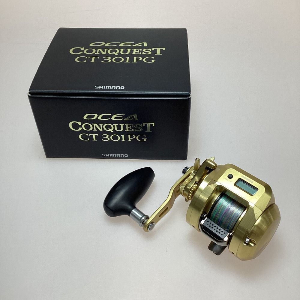 18シマノOCEA CONQUEST CT 301PG 左ハンドル