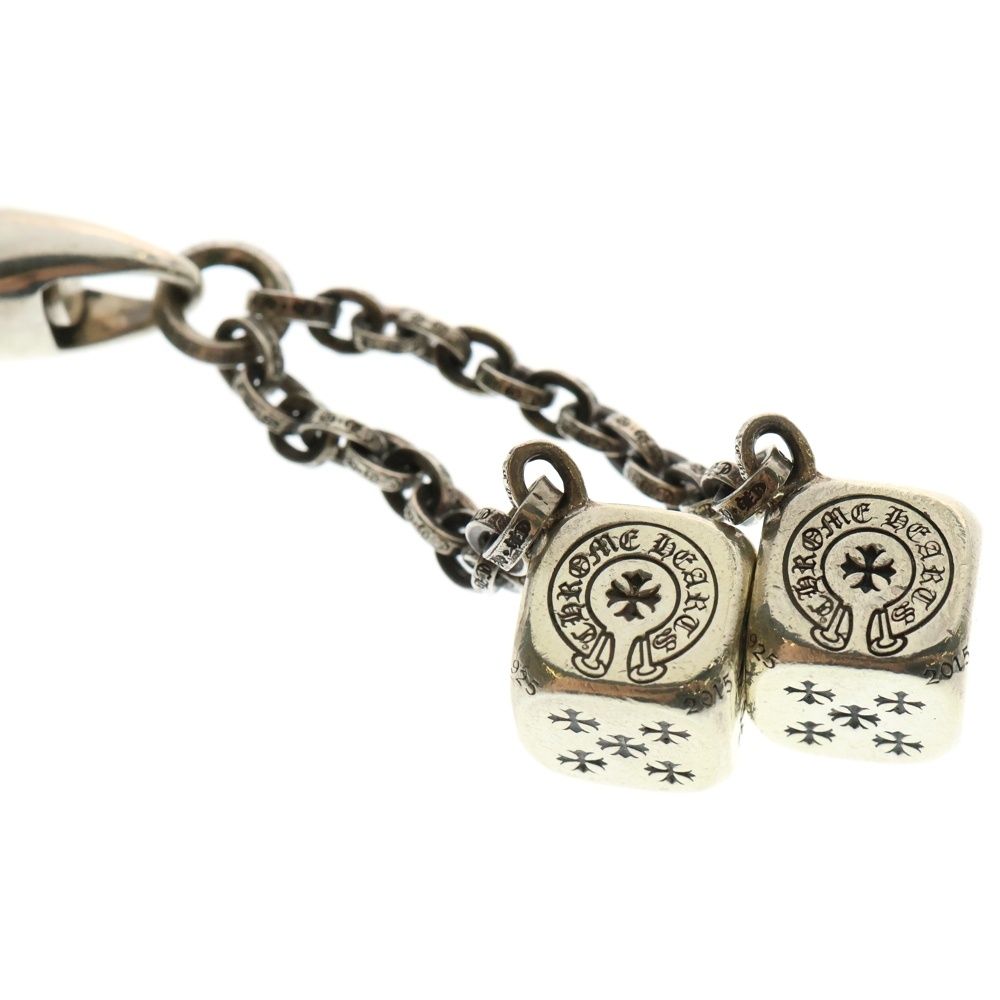 クロムハーツ ダブルダイス CHROME HEARTS クロムハーツ DICE DBL ダブルダイスシルバーキー