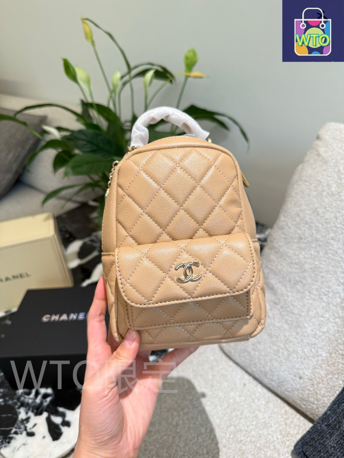 【24C☆希少カラー】 CHANEL バックパック リュック シャネル 24c バック パック ミニ バックパック ハイブランド