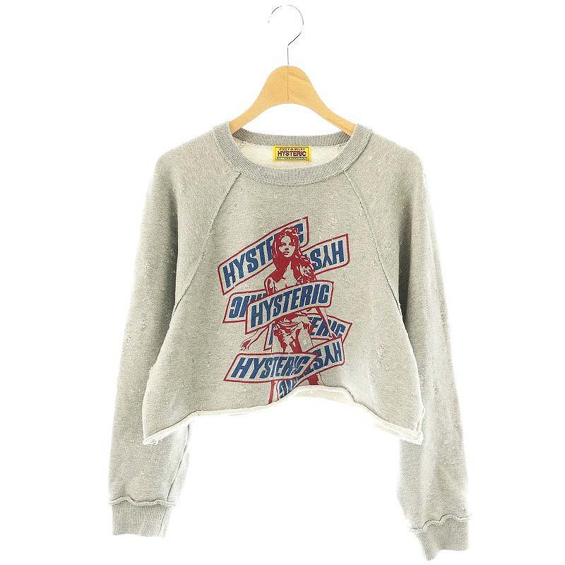 IT’S SO HYSTERIC ショート丈スウェット 2025 S/S ヒステリックグラマー HYSTERIC GLAMOUR 25SS IT'S SO HYSTERIC