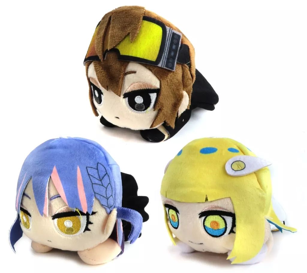 中古】ぬいぐるみ 全3種セット 寝そべりぬいぐるみVol.2(EX