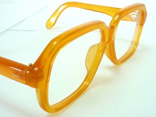 最高級 参考300万円 天然本鼈甲 白甲メガネ べっ甲フレーム オレンジ甲