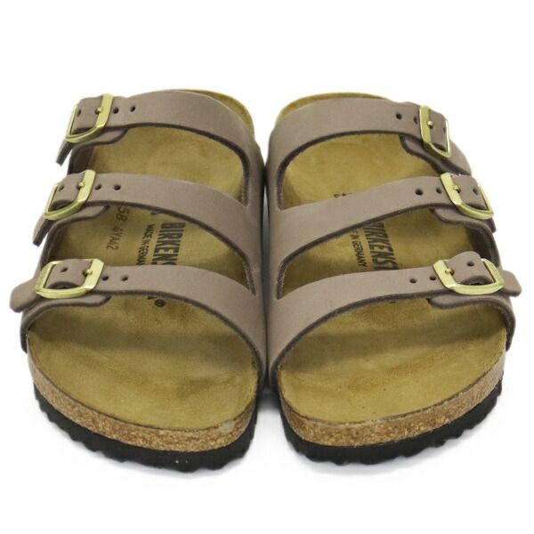 BIRKENSTOCK フロリダ　サンダル　26-27カーキ　レザー　ドイツ製 BIRKENSTOCK (ビルケンシュトック) 1029841 FLORIDA フロリダ