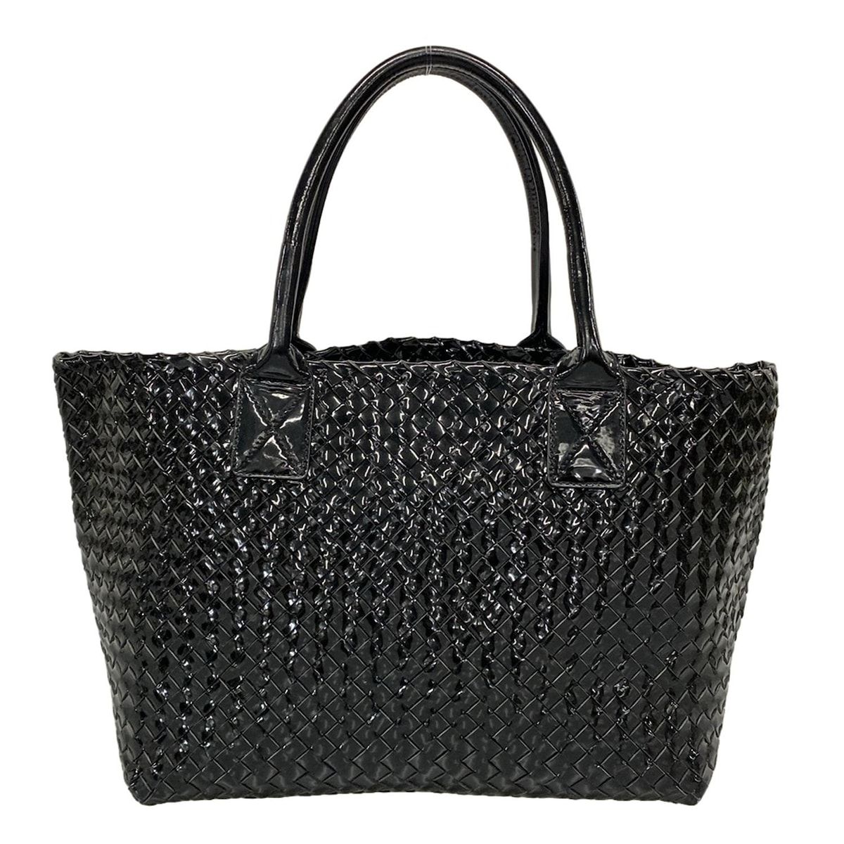 ボッテガヴェネタ BOTTEGAマルコポーロ トートバッグ 黒 A4可 大容量 BOTTEGA VENETA(ボッテガヴェネタ) トートバッグ カバPM 141498
