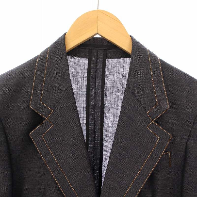 プラダ PRADA テーラードジャケット ブレザー シングル 背抜き
