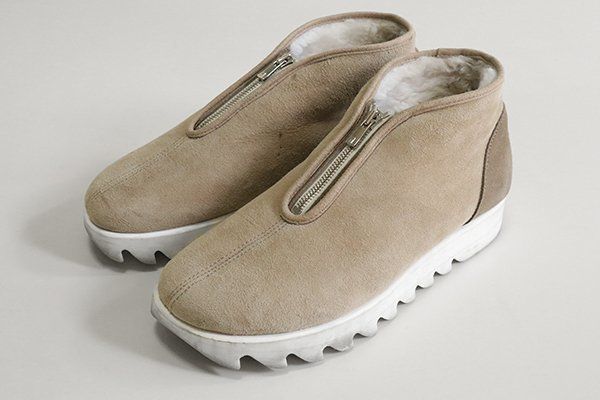 Hender Scheme ブーツ 5(27.5cm位) ベージュ