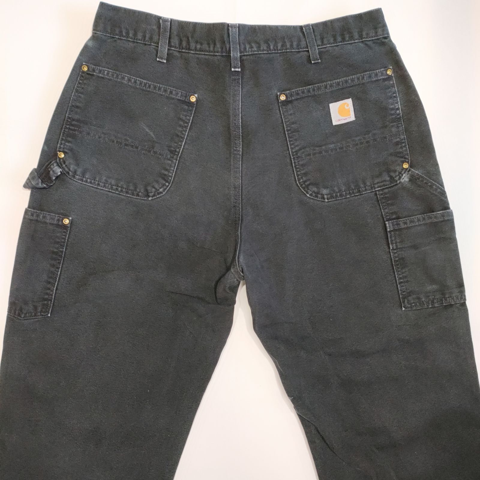アメリカ製 カーハート ダブルニー ブラック CARHARTT B01-BLK