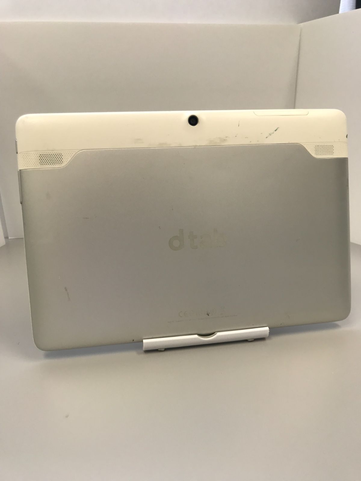 【ジャンク品】docomo dtab 01 ●動作：電源投入不可●状態：ジャンク品 ●容量：8GB● 色：シルバー☆3