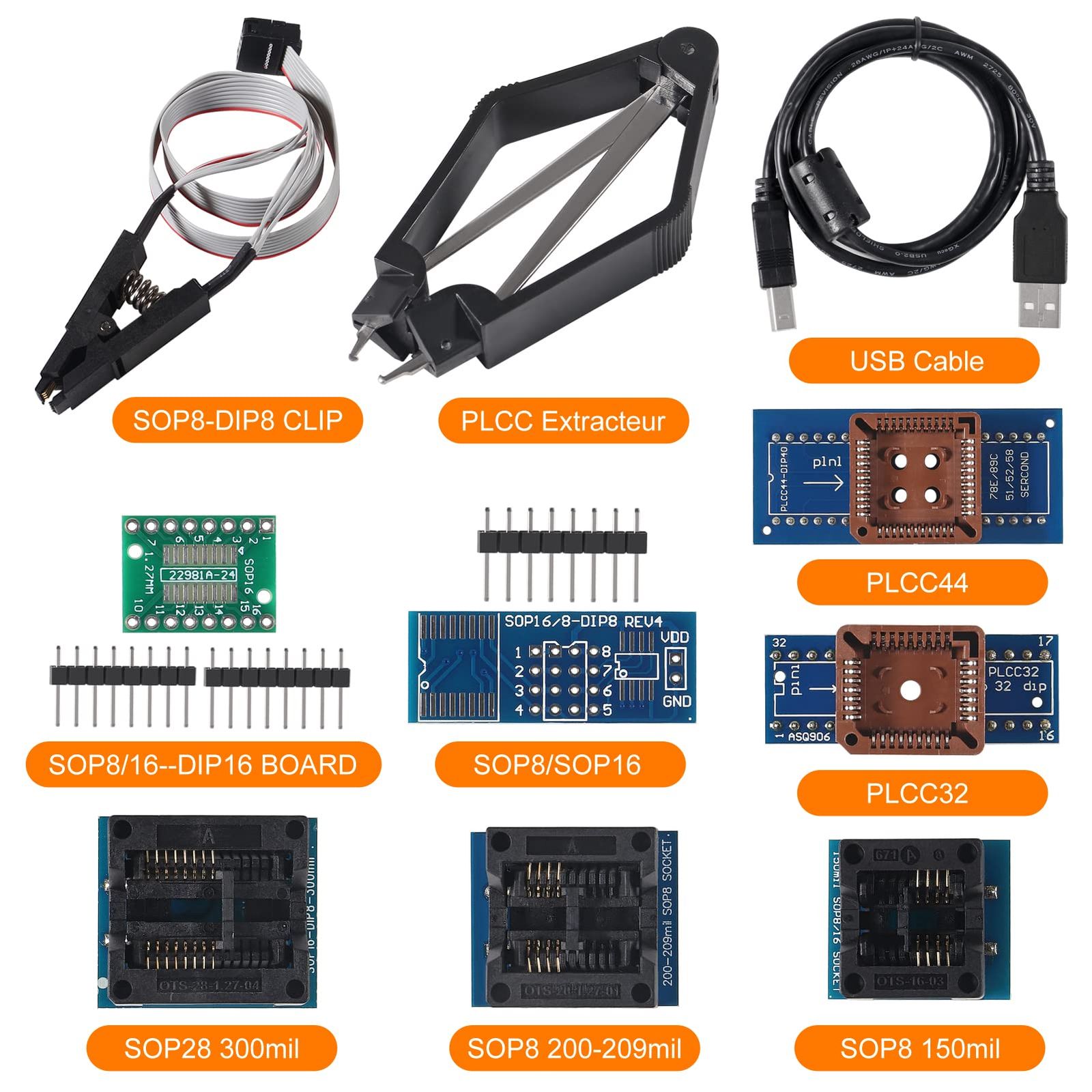 TL866-3Gプログラマーサポート31000 ICS