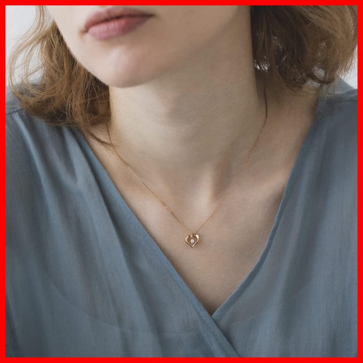 ピンクゴールド ネックレス