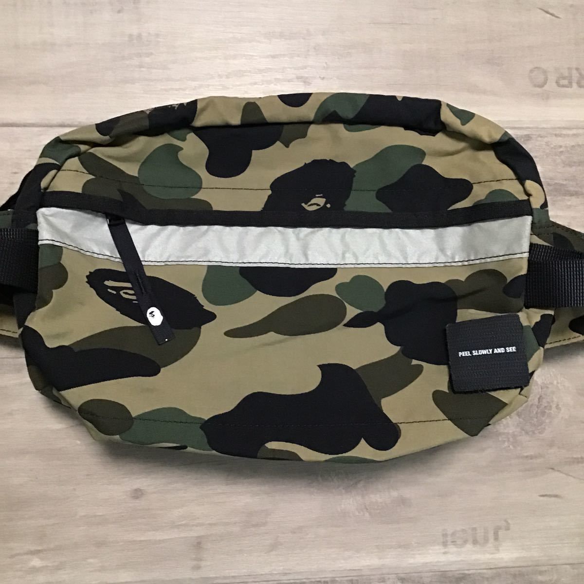 ☆初期☆ 1st camo green ウエストバッグ a bathing ape BAPE waist