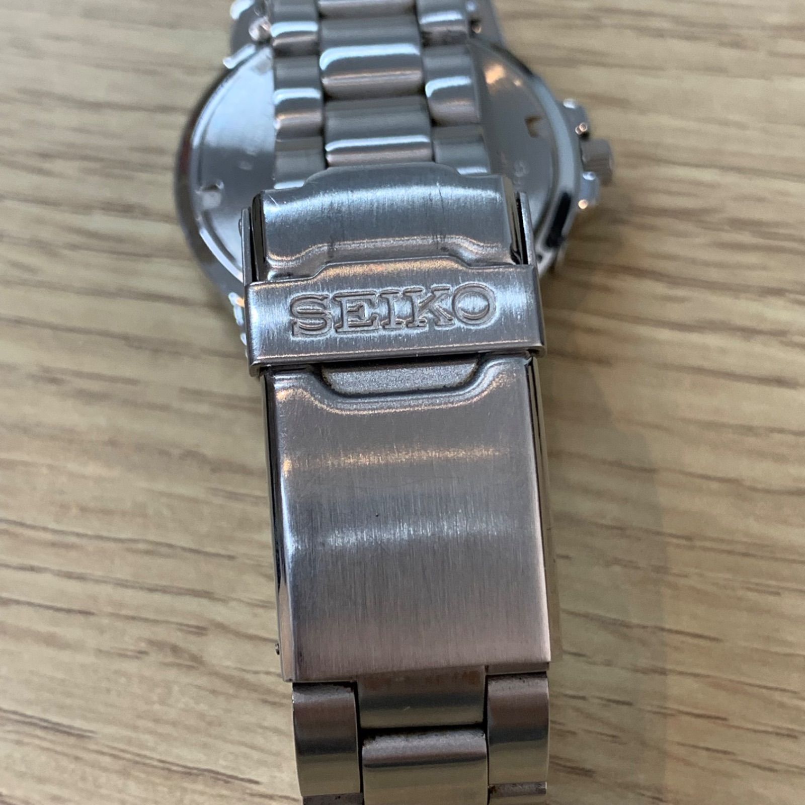 ✨可動品✨SEIKO V657-8060 クロノグラフ デイト アイボリー ✨可動品✨SEIKO V657-8060 クロノグラフ デイト アイボリー