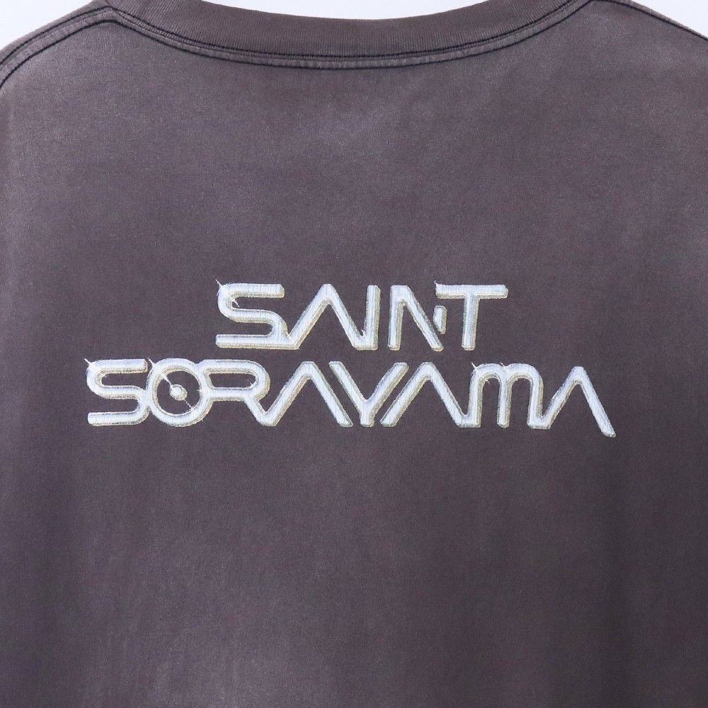 【22SS☆国内正規品】SS TEE SORAYAMA / BLACK希少サイズ セントマイケル22SS SS TEE SORAYAMA