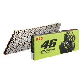 【新品・2営業日で発送】D.I.D 【必ず購入前に仕様をご確認下さい】520VR46-120L ZB (カシメ) S＆G VR46 X