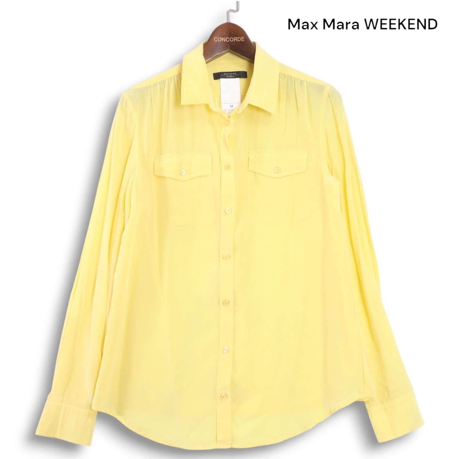 Max Mara WEEKEND マックスマーラ ウィークエンド 春夏 シルク100 