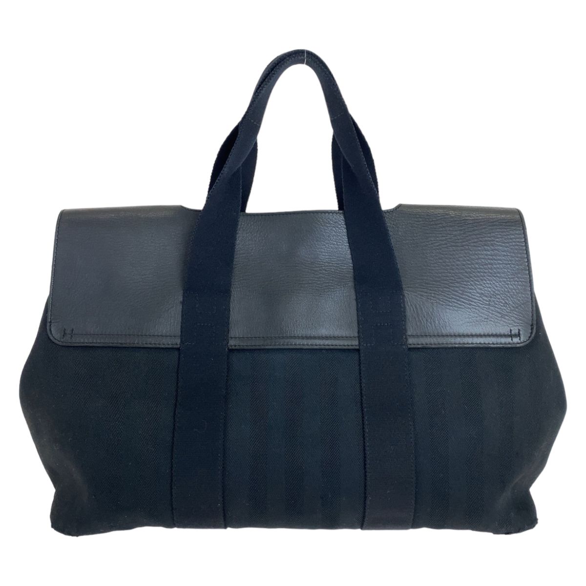 超美品✨HERMES エルメス ヴァルパライソPM ハンドバッグ ブラック HERMES エルメス ヴァルパライソMM ブラック 黒 トワル