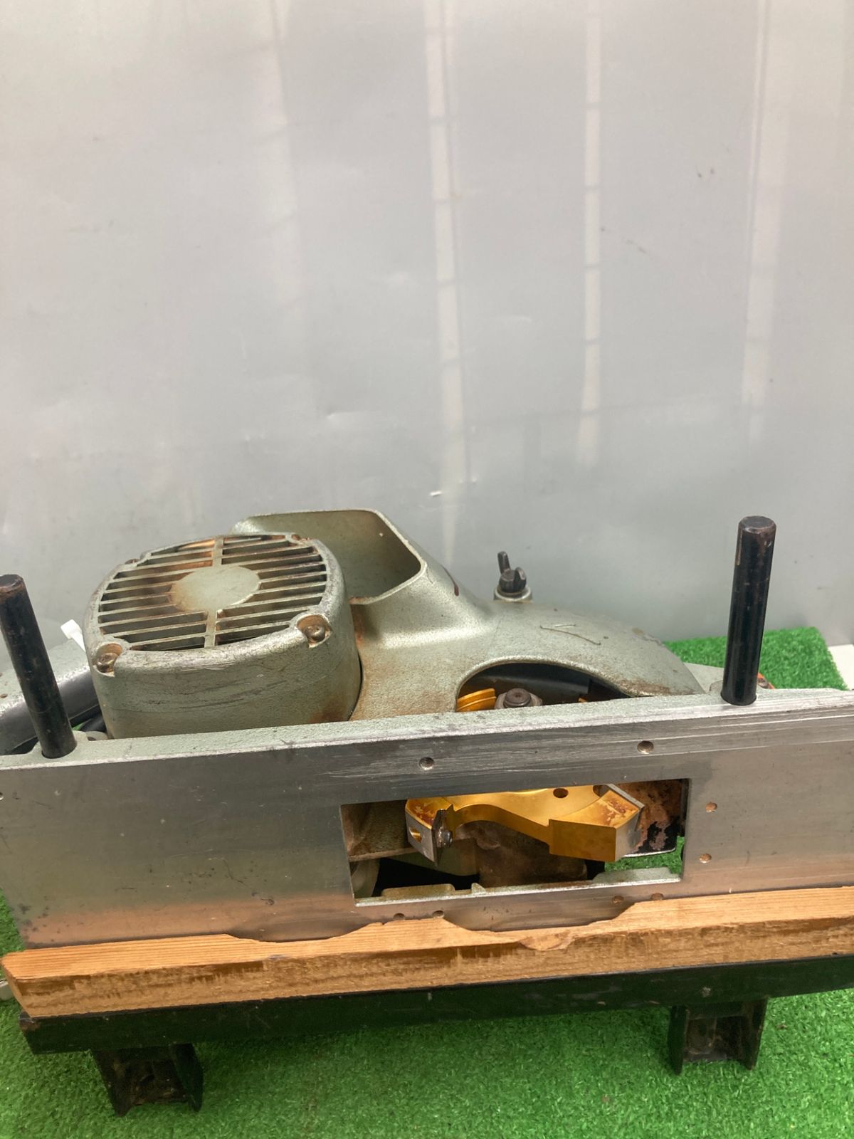 品】【0922】makita(マキタ) 仕上ミゾキリ 購入 3800N-A ※コード補修有