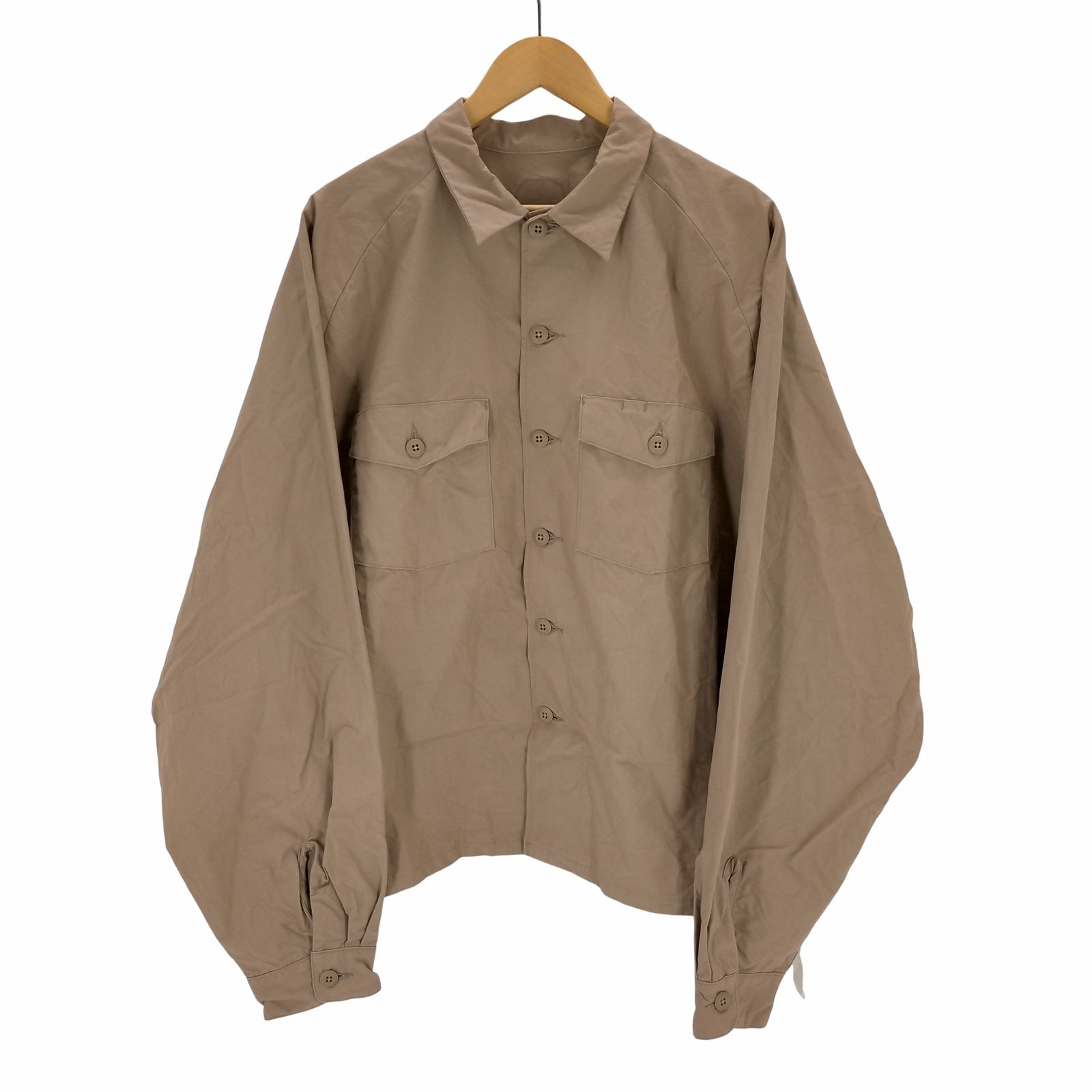 シラージ Sillage 23SS Safari shirts fatigue shirt organic ripstop メンズ FREE 