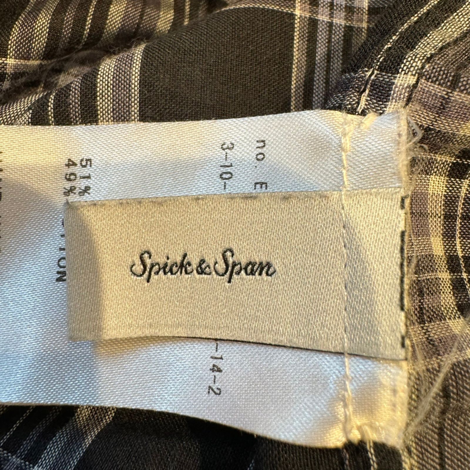 Spick & Span (スピックアンドスパン) ① 24050200801010 シアー 