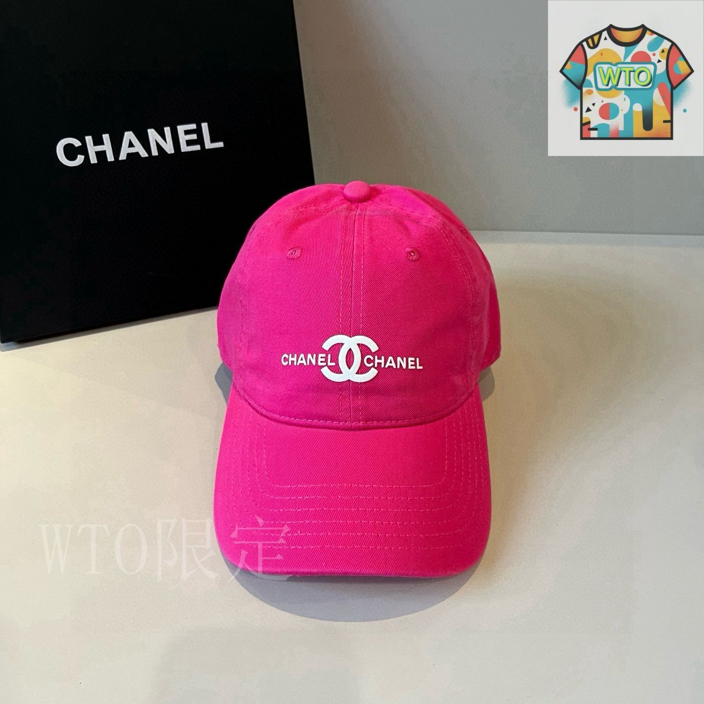 CHANEL レディースキャップ ホワイト（白）系 CHANEL(シャネル) キャップ(レディース