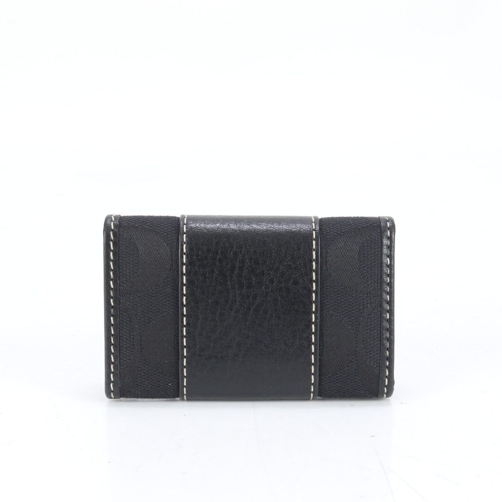 新品☆COACHコーチ　キーケース　メンズ　ブラック　シグネチャー レザー 楽天市場】コーチ メンズ キーケース COACH MENS シグネチャー