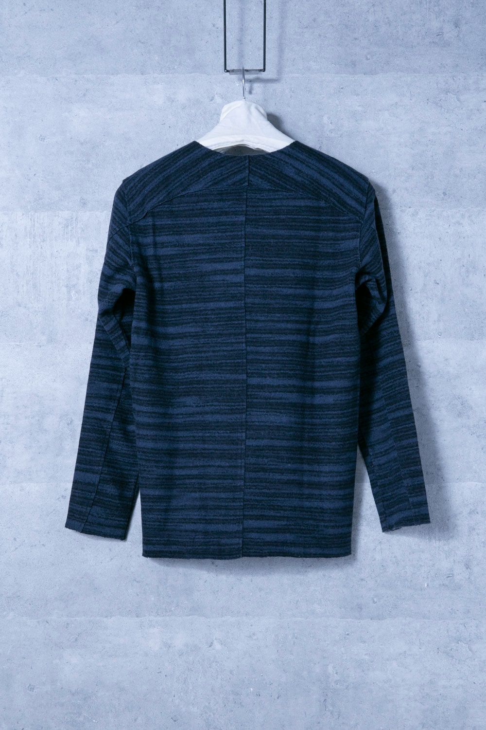 アタッチメントカズユキクマガイケーブルボーダーニット KAZUYUKI