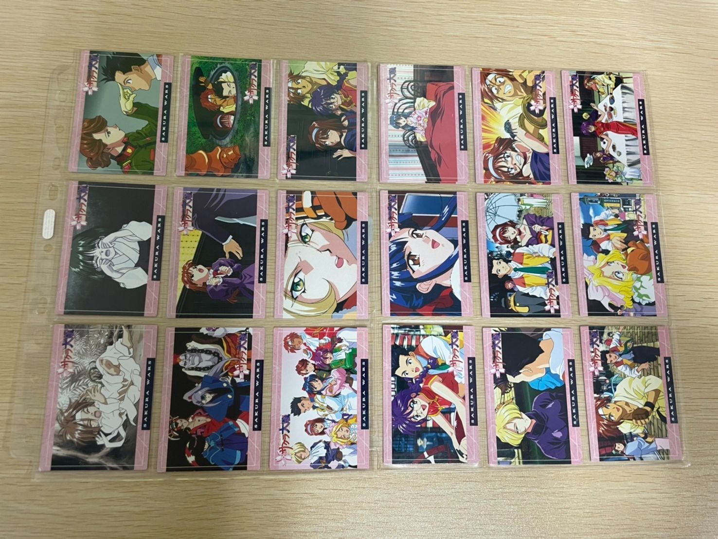 サクラ大戦 カード コンプリート まとめ コンプ クリスタル ホロ