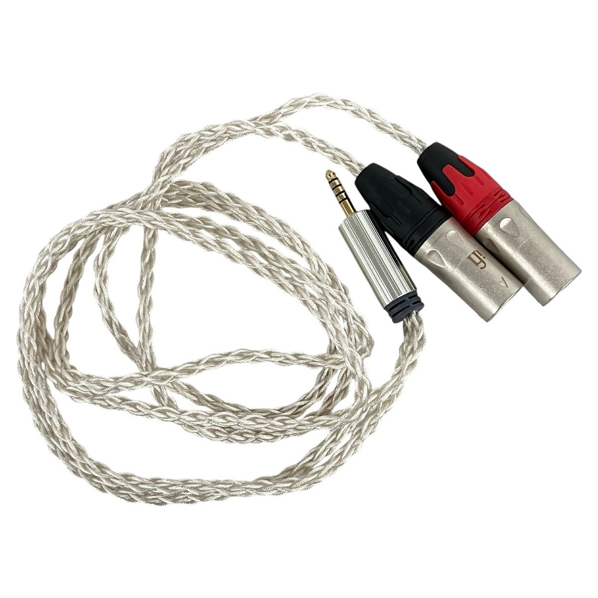 iFi audio 4.4 to XLR cable|4.4mm- XLRオス x 2バランスケーブル オーディオケーブル 音響機材 K10093630