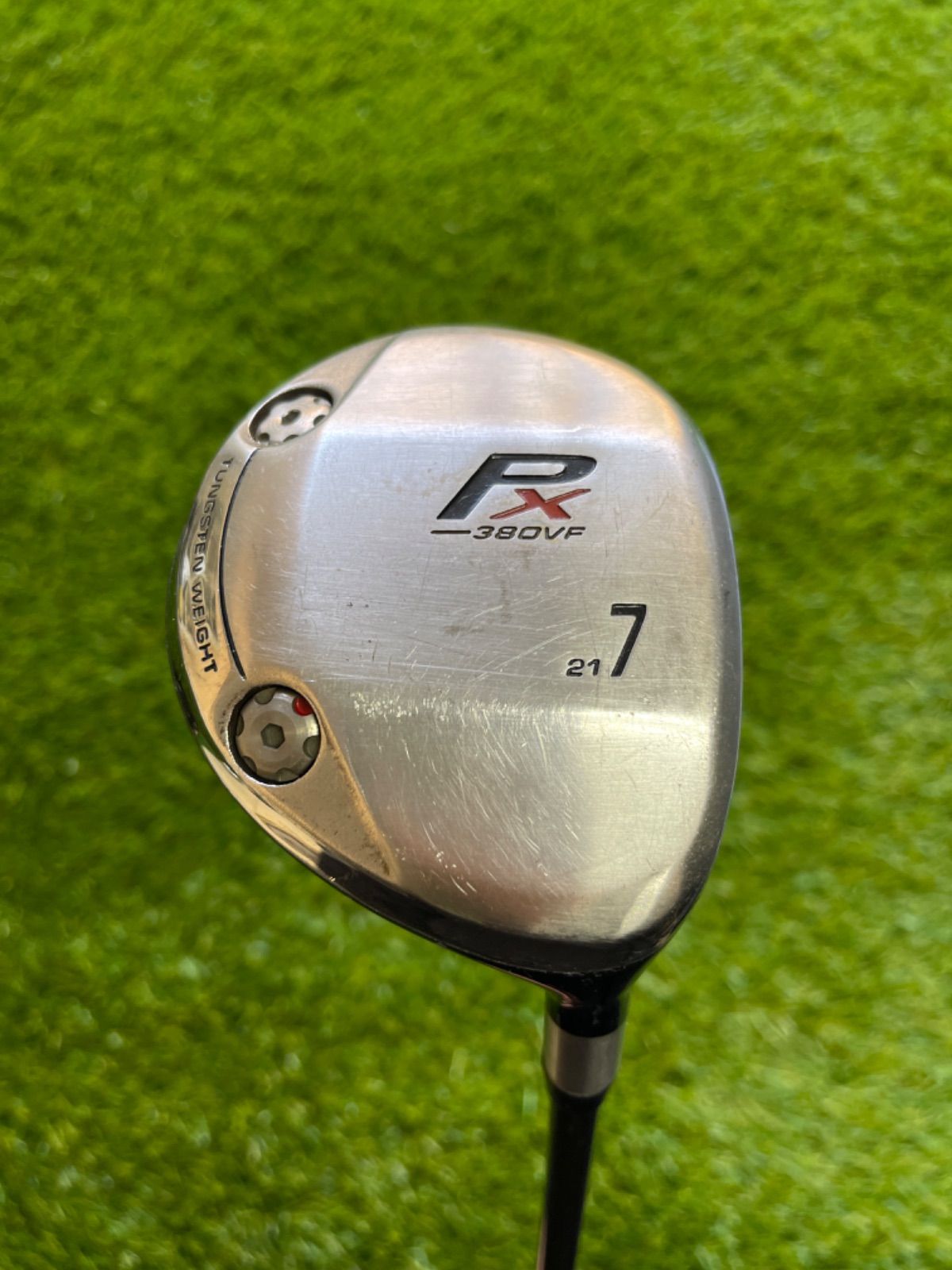 PX380VF フェアウェイウッド　7W 21度純正カーボン　FIEX：R PX380VF フェアウェイウッド 7W 21度純正カーボン FIEX R｜Yahoo