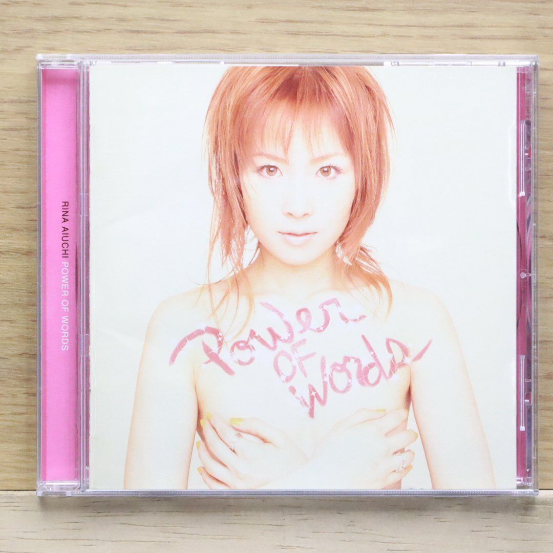 国内盤CD☆愛内里菜/RINA AIUCHI□ POWER OF WORDS 【GZCA5015