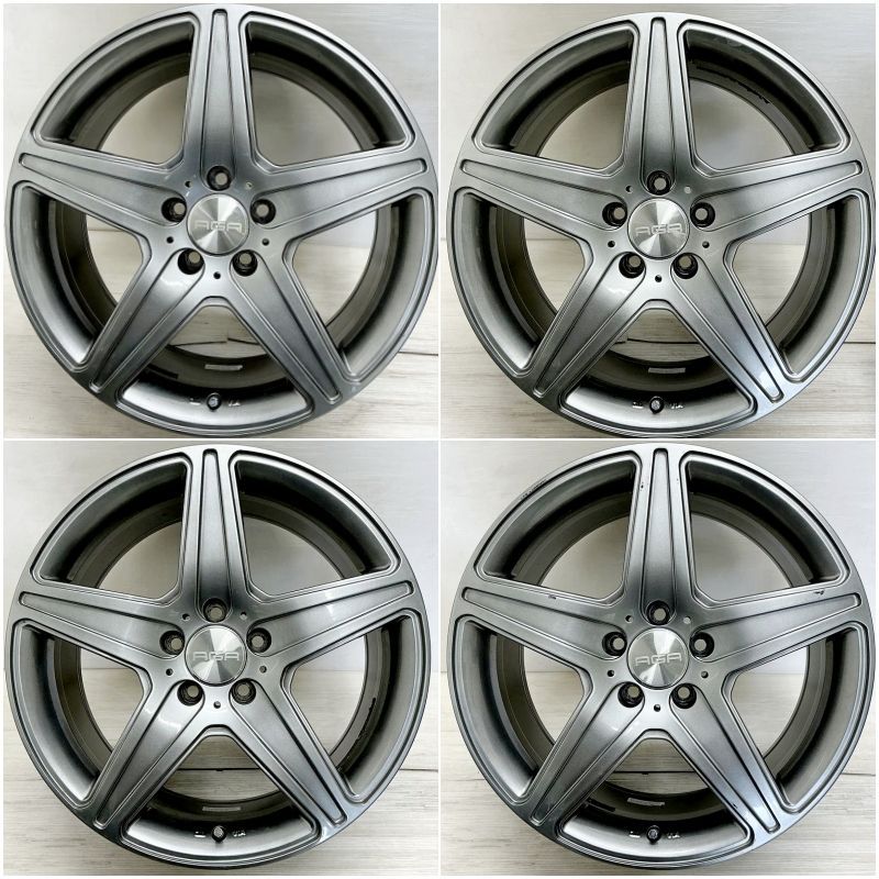 ■アウディ A6 純正■18インチ中古アルミホイール　4本 Yahoo!オークション -「アウディ a6 ホイール 18インチ」の落札