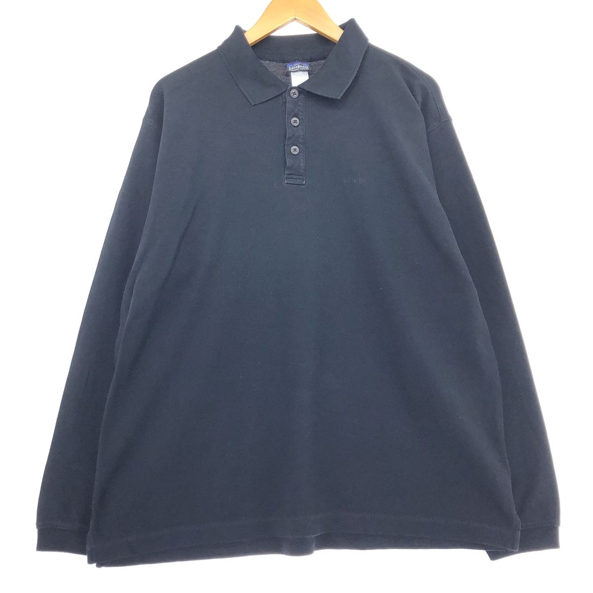 【00s〜】patagonia L 青 ポロシャツ 長袖 00s〜】patagonia L 青 ポロシャツ 長袖 00s Patagonia 2007SS S