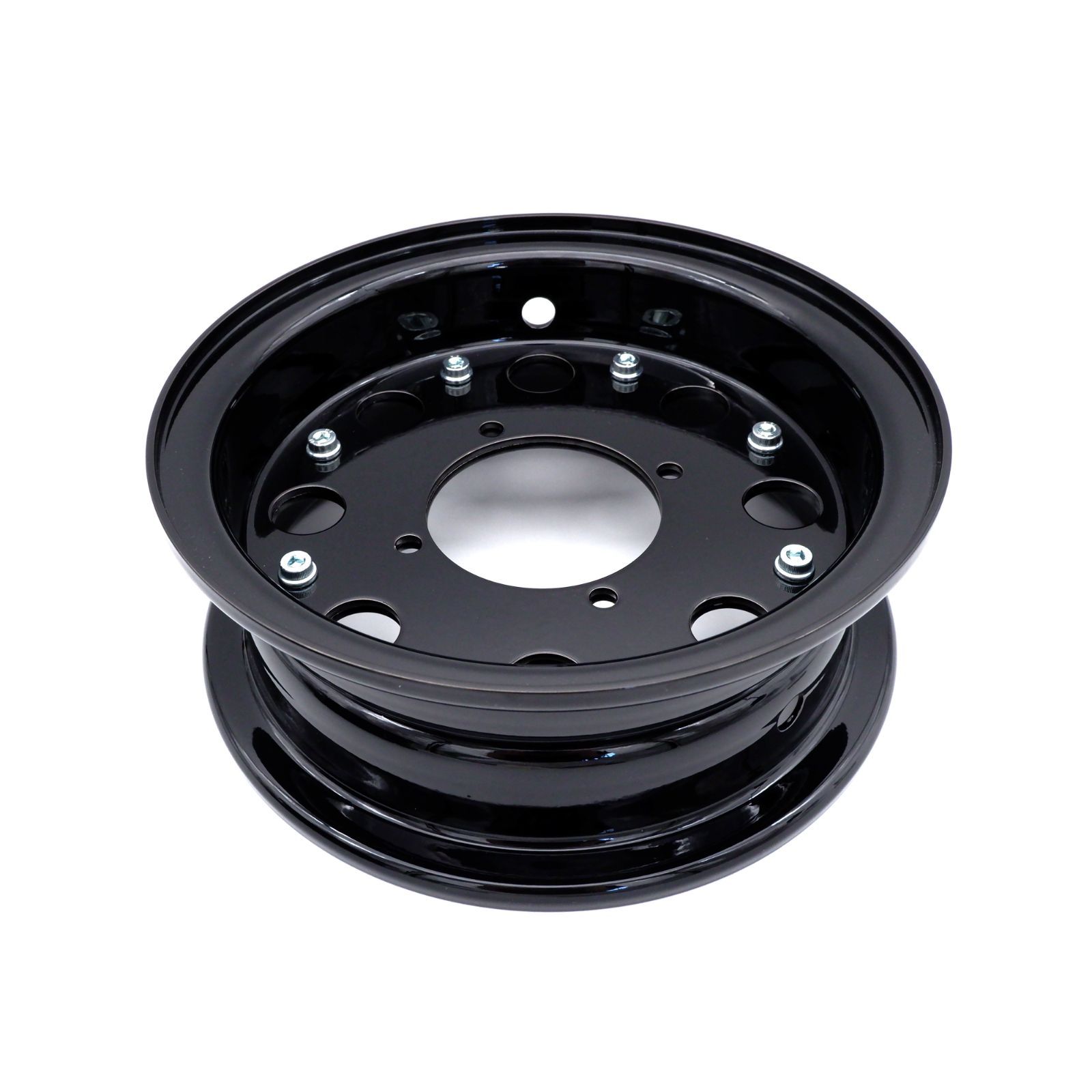 モンキーゴリラ キタコ 8インチ アルミホイール ブラック ワイドホイール 前後セット ２個セット ♥訳あり バイク 足回り