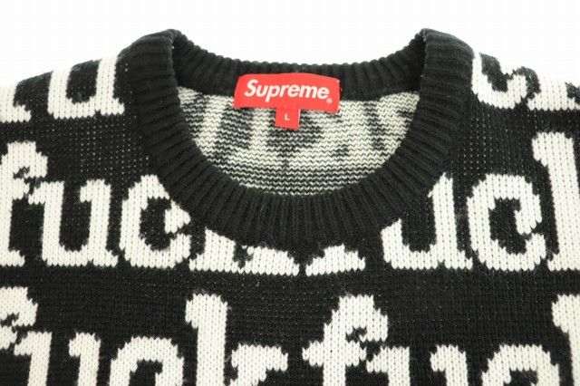 シュプリーム　fuckセーター　ニット SS22 Supreme Fuck Sweater - シュプリーム ファック セーター