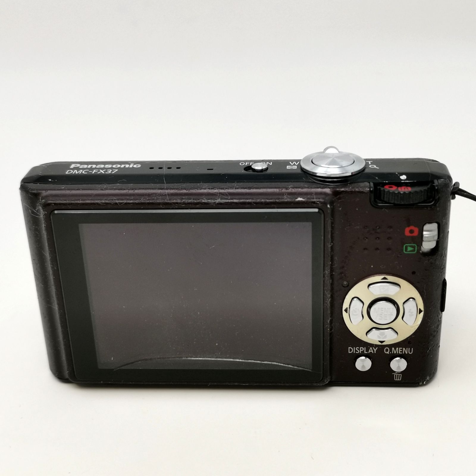 パナソニック LUMIX FX37 ブラウン べたつきあり 充電器ないため