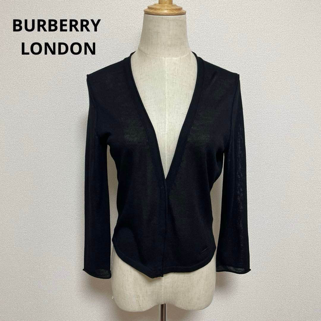 BURBERRY LONDON バーバリーロンドン Vネック カーディガン 2 - メルカリ