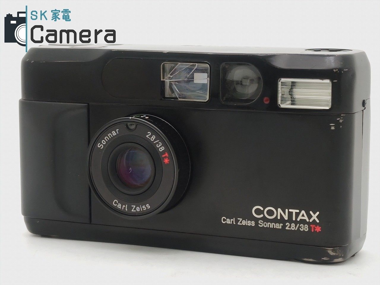 CONTAX T2 Limited BLACK Carl Zeiss Sonnar 38ｍｍ F2.8 T＊ 2000台限定 コンタックス ブラック  動作品