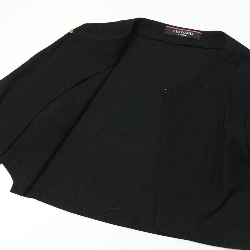 □美品□LEONARD レオナール アンサンブルスーツ サイズ