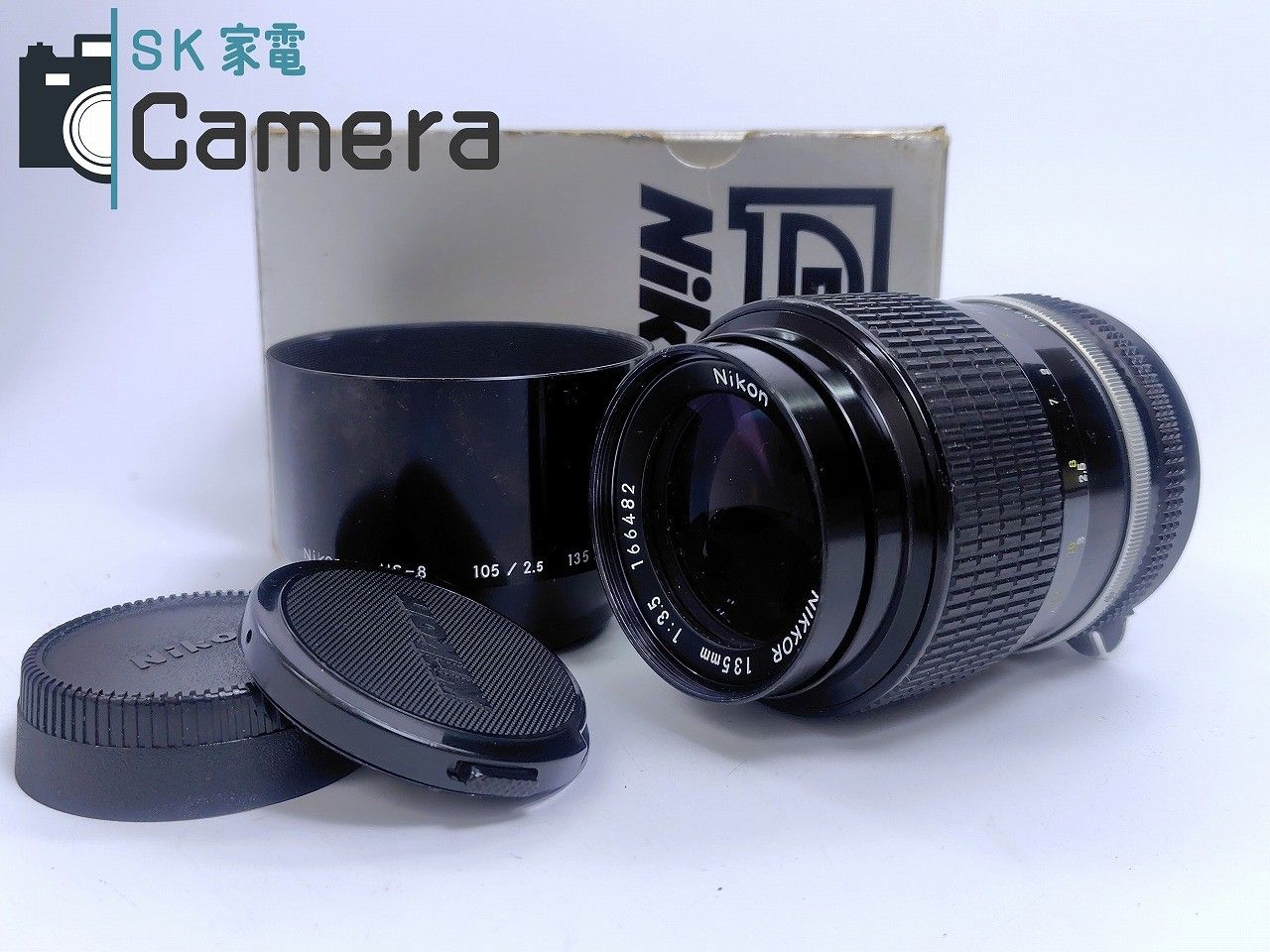 Nikon NIKKOR 135ｍｍ F3.5 非Ai ニコン フード