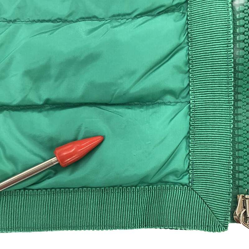 MONCLER / モンクレール | HITOMI GILET ダウンベスト | 2 | グリーン | レディース MONCLER / モンクレール | HITOMI GILET ダウンベスト | 2 | グリーン