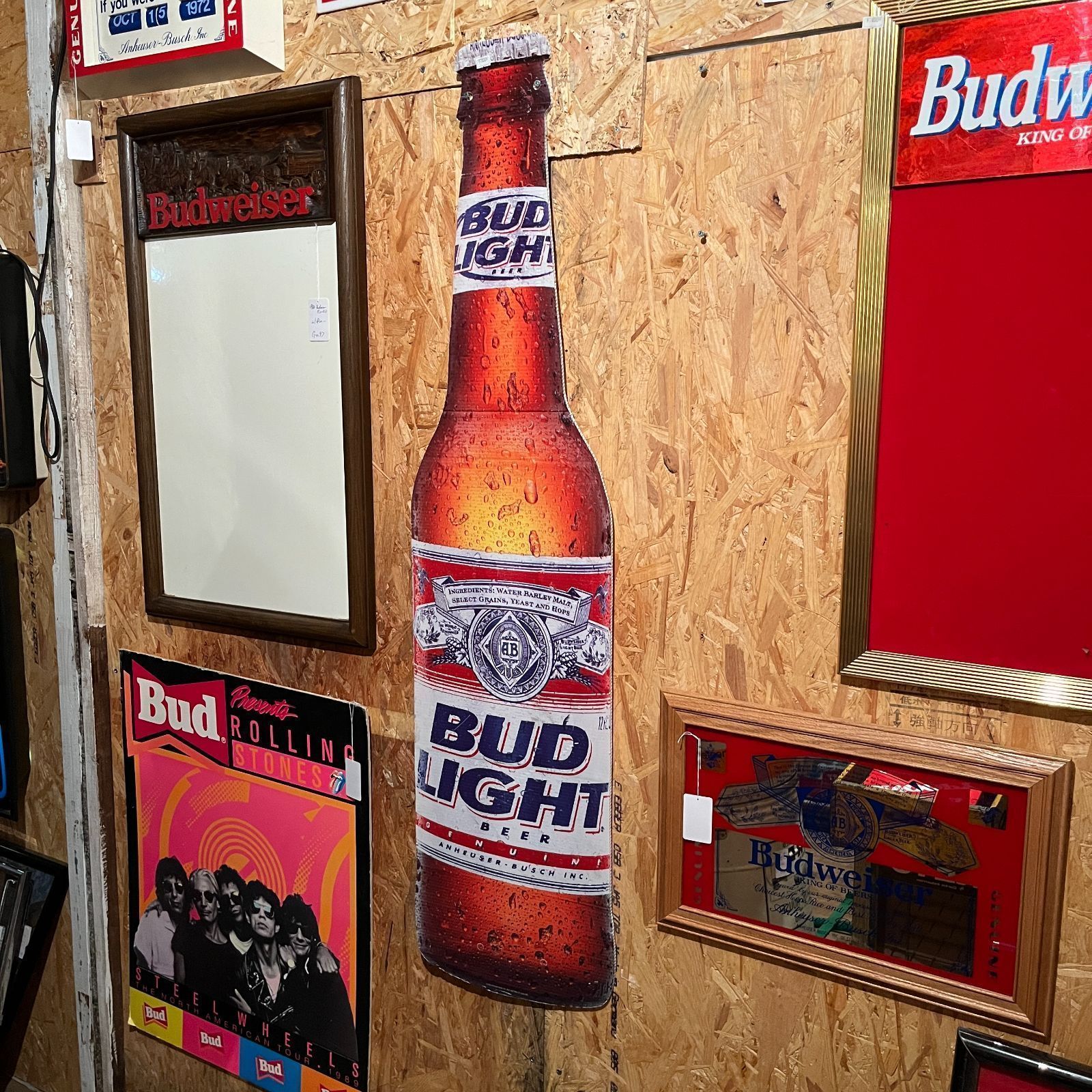 ビンテージ バドライト 看板 ライトアップ BUD LIGHT - lapbm.org