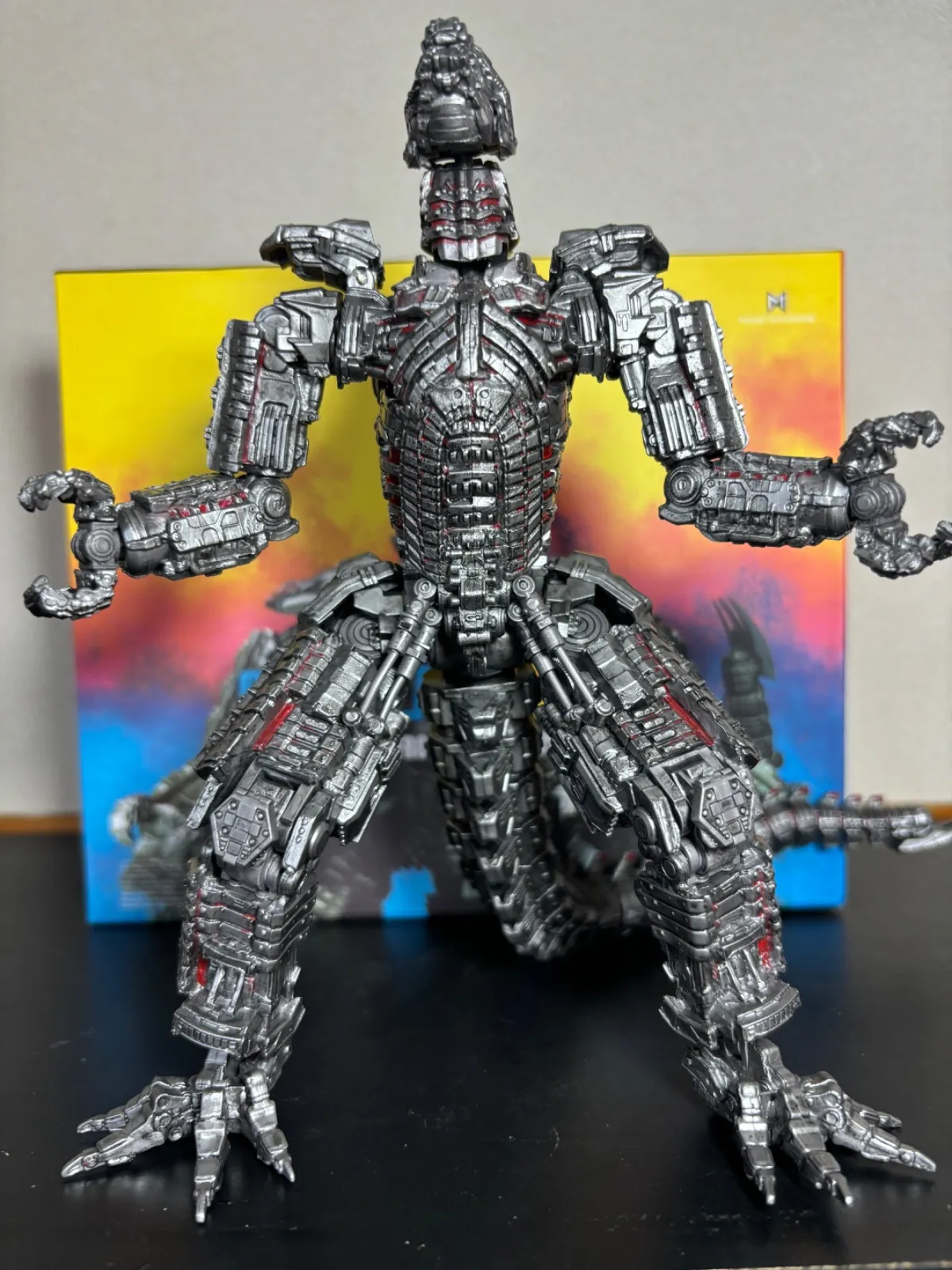 s.hモンスターアーツ コング2021 海外可動フィギュア メカゴジラ