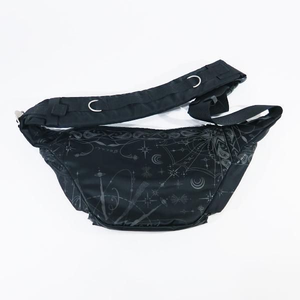 sacai サカイ x Dr.Woo ドクター ウー x PORTER ポーター WAIST BAG 20-0124S ナイロン ウエスト バッグ  ブラック ボディバッグ ショルダー ポーチ - メルカリ